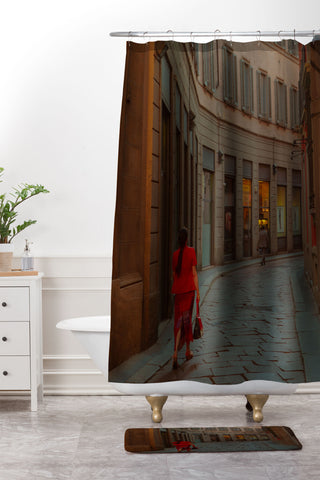 Matias Alonso Revelli Milan Shower Curtain And Mat