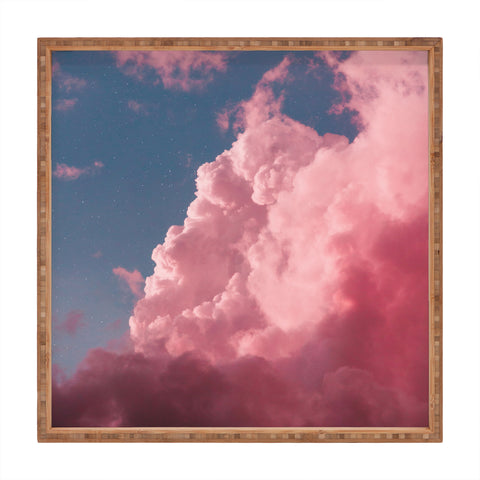 Matias Alonso Revelli pink dreams III Square Tray