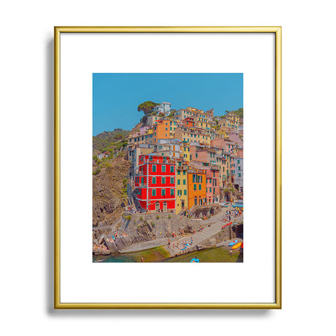 Matias Alonso Revelli Riomaggiore Metal Framed Art Print