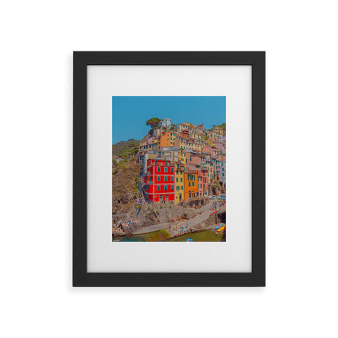 Matias Alonso Revelli Riomaggiore Framed Art Print