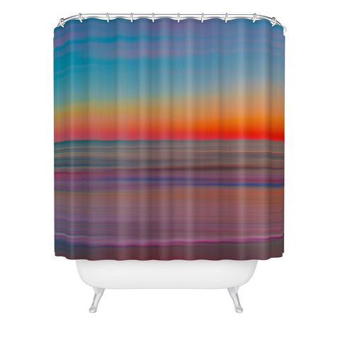 Matias Alonso Revelli un domingo Shower Curtain