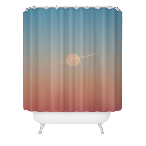 Matias Alonso Revelli we will vanish too Shower Curtain