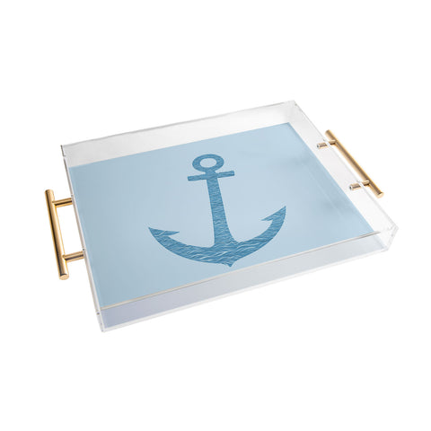 Matt Leyen Anchors Awaves Acrylic Tray