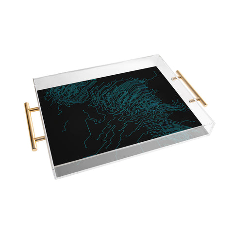 Matt Leyen Circuit Acrylic Tray