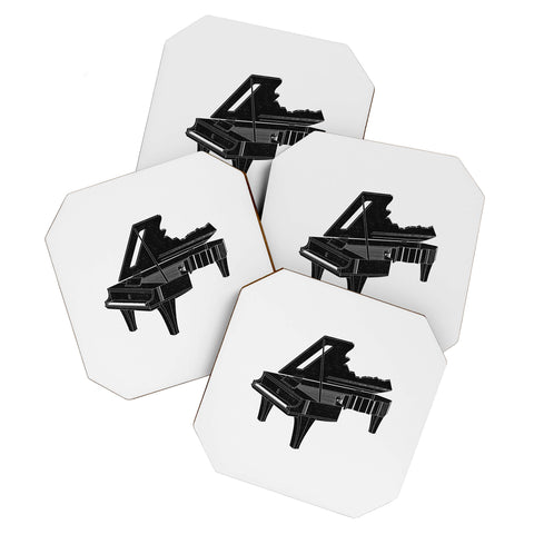 Matt Leyen Music Is The Key 1 Coaster Set