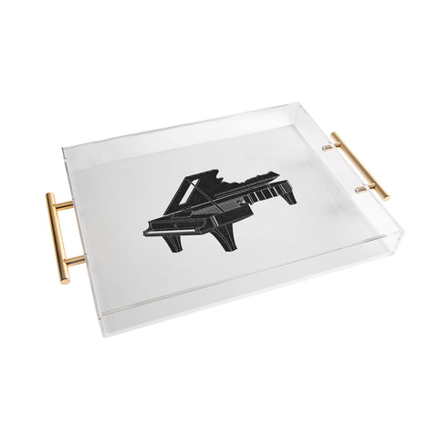 Matt Leyen Music Is The Key 1 Acrylic Tray