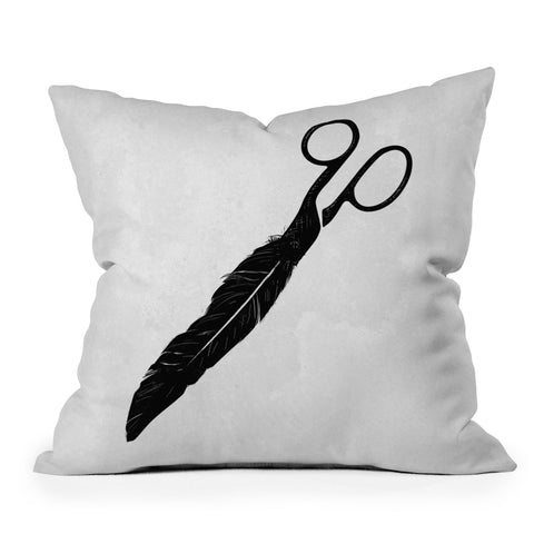 Matt Leyen Sharp Outdoor Throw Pillow
