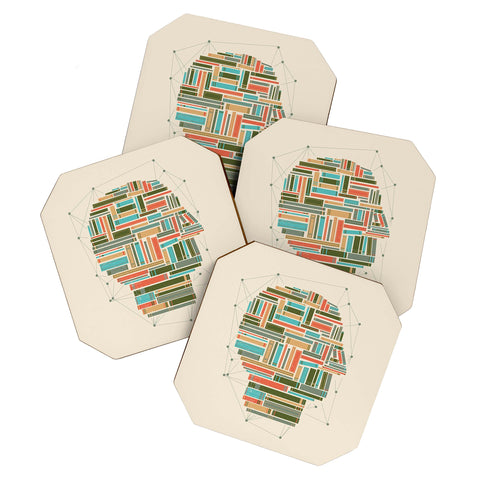 Matt Leyen Socially Networked Coaster Set