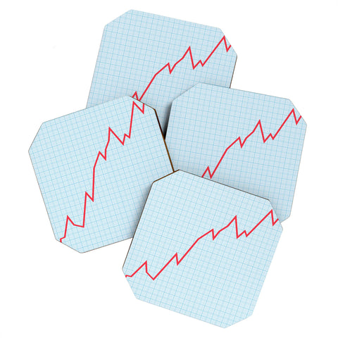 Matt Leyen Things Are Looking Up Coaster Set