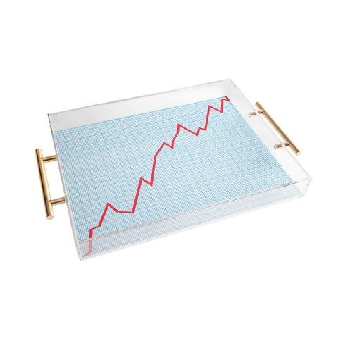 Matt Leyen Things Are Looking Up Acrylic Tray