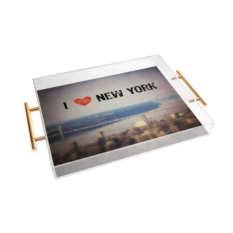 Maybe Sparrow Photography i Heart New York Acrylic Tray