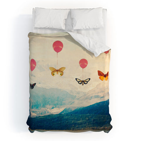 Maybe Sparrow Photography Passage Duvet Cover