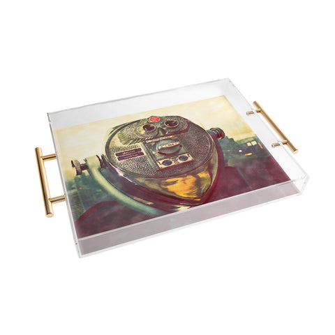 Maybe Sparrow Photography The View From Up Here Acrylic Tray