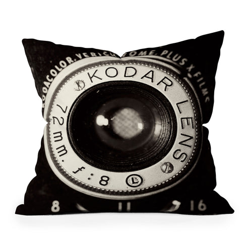 Maybe Sparrow Photography Vintage Kodak Outdoor Throw Pillow