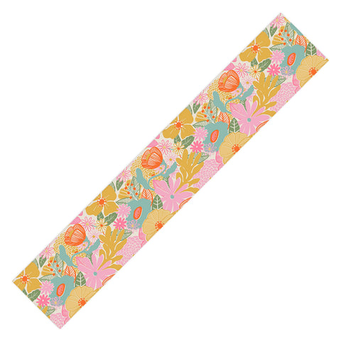 Megan Galante 60s Retro Floral Table Runner