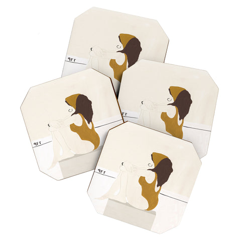 Megan Galante A Deep Dive Coaster Set