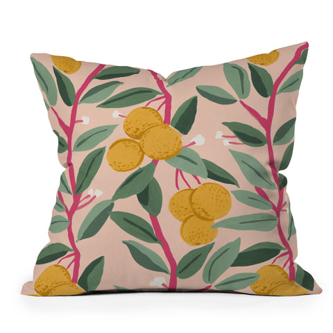Megan Galante Arancia Outdoor Throw Pillow