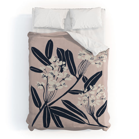 Megan Galante Boho Botanica Duvet Cover