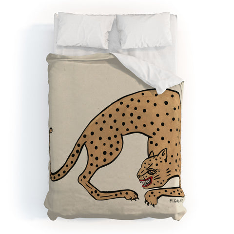Megan Galante Cheetah Duvet Cover