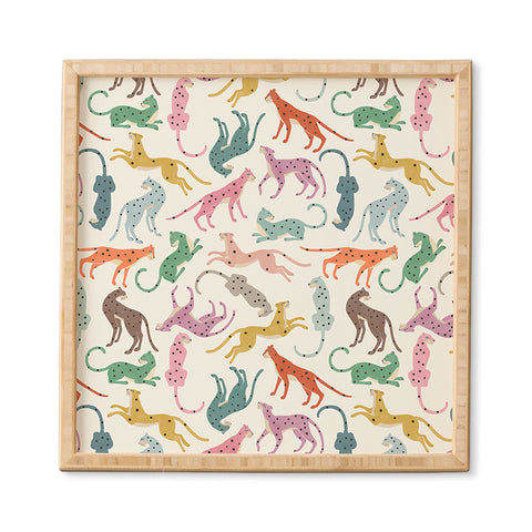 Megan Galante Cheetah Poster Framed Wall Art