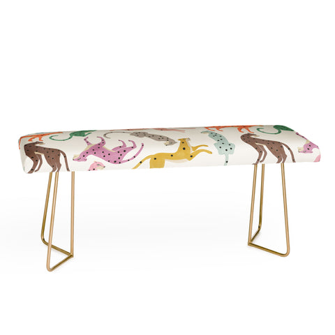 Megan Galante Cheetah Poster Bench