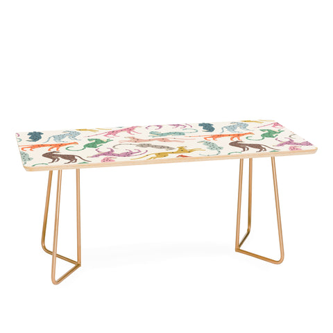 Megan Galante Cheetah Poster Coffee Table