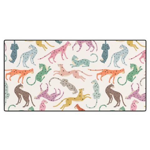 Megan Galante Cheetah Poster Desk Mat