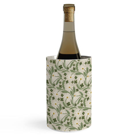 Megan Galante Clover Daisy Floral Wine Chiller