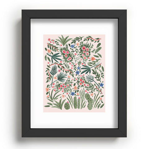 Megan Galante Desert Palm Recessed Framing Rectangle