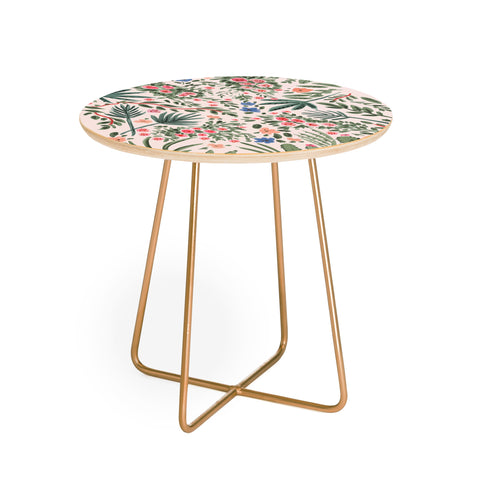 Megan Galante Desert Palm Round Side Table