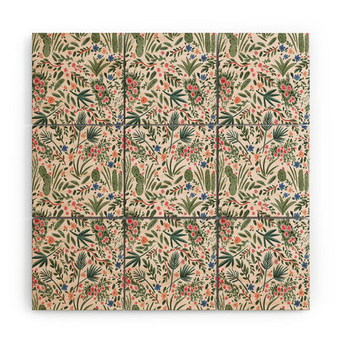 Megan Galante Desert Palm Wood Wall Mural