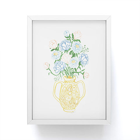 Megan Galante Finn Vase Framed Mini Art Print