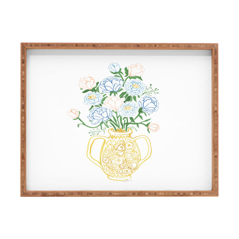 Megan Galante Finn Vase Rectangular Tray