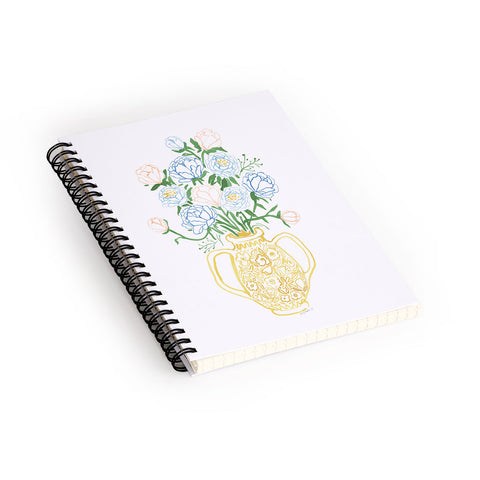 Megan Galante Finn Vase Spiral Notebook