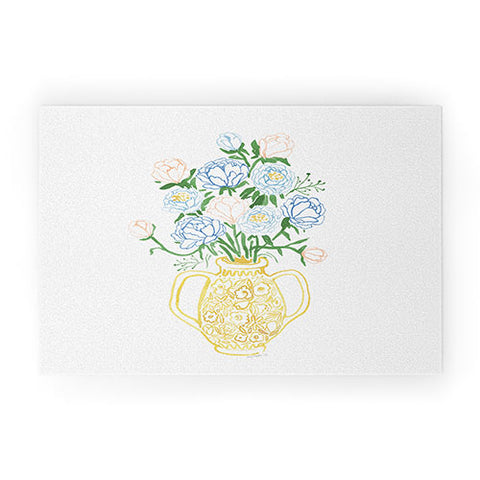 Megan Galante Finn Vase Welcome Mat