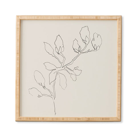 Megan Galante Floral Study No 3 Framed Wall Art havenly