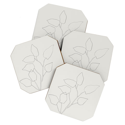 Megan Galante Floral Study no 5 Coaster Set