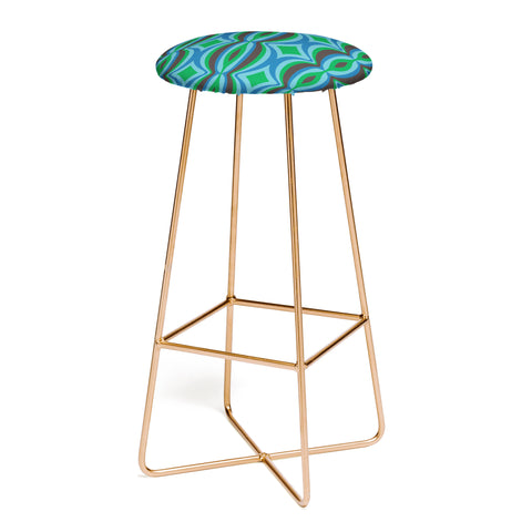 Megan Galante Futuristic Ogee Bar Stool