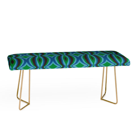 Megan Galante Futuristic Ogee Bench