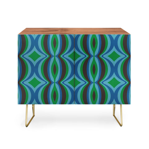 Megan Galante Futuristic Ogee Credenza