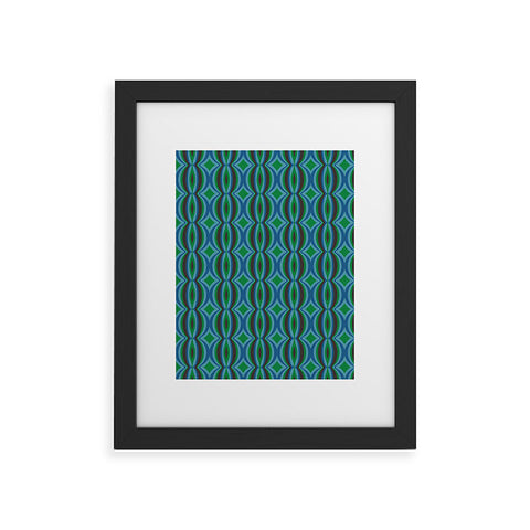 Megan Galante Futuristic Ogee Framed Art Print