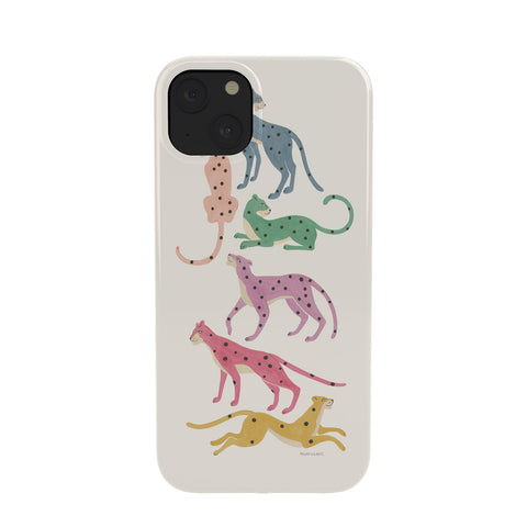 Megan Galante Leopard Rainbows Phone Case