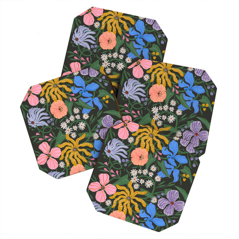 Megan Galante Merrick Floral Coaster Set