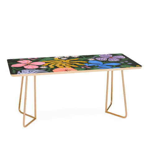 Megan Galante Merrick Floral Coffee Table