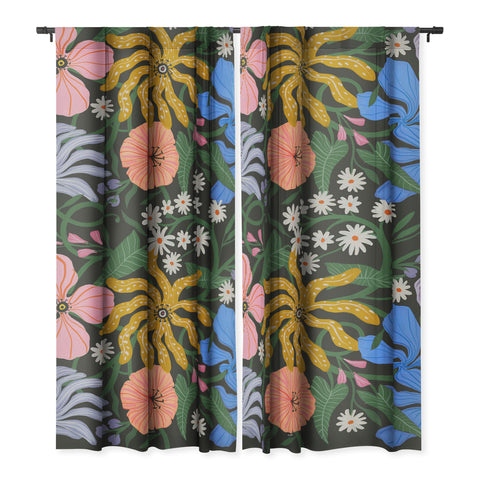 Megan Galante Merrick Floral Blackout Non Repeat