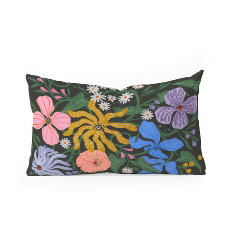 Megan Galante Merrick Floral Oblong Throw Pillow