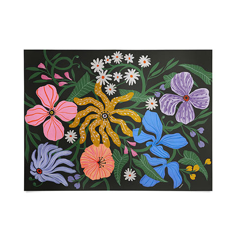 Megan Galante Merrick Floral Poster