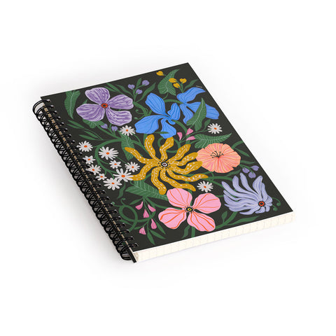 Megan Galante Merrick Floral Spiral Notebook