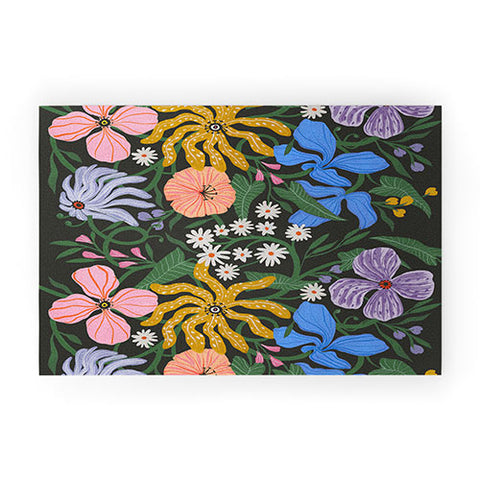 Megan Galante Merrick Floral Welcome Mat