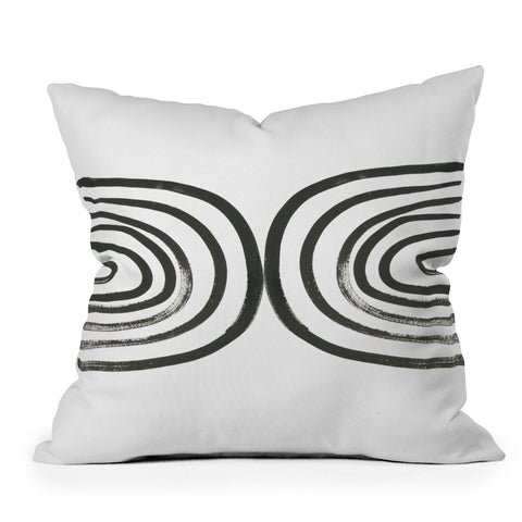 Megan Galante Round About Outdoor Throw Pillow